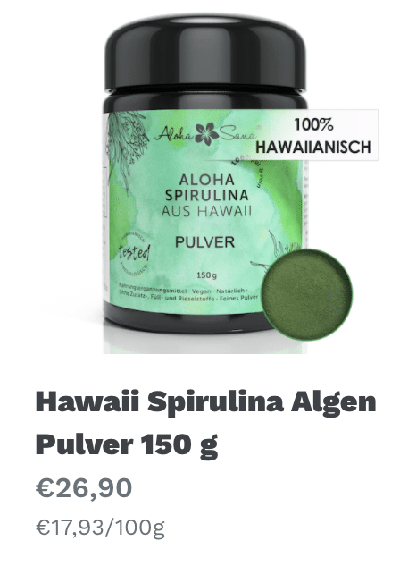 Haiwaii Spirulina Pulver 150g